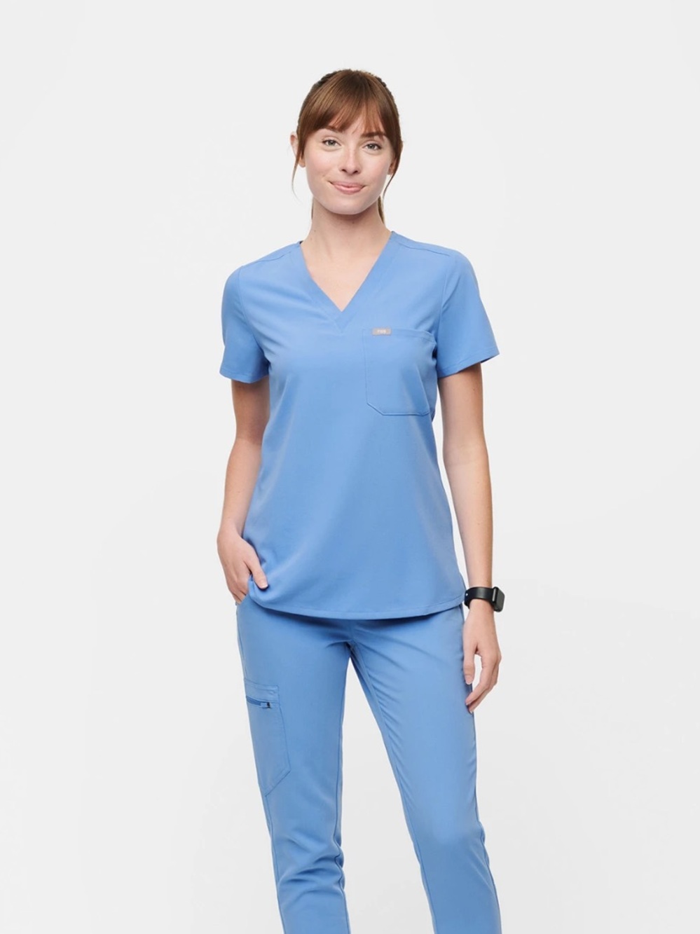 FIGS Women’s Ceil Blue Scrub Set